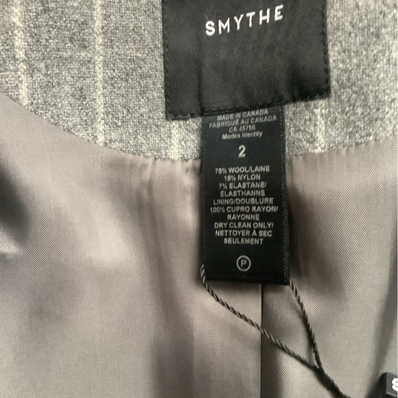 SMYTHE Pinstripe Blazer - Picture 2 of 4